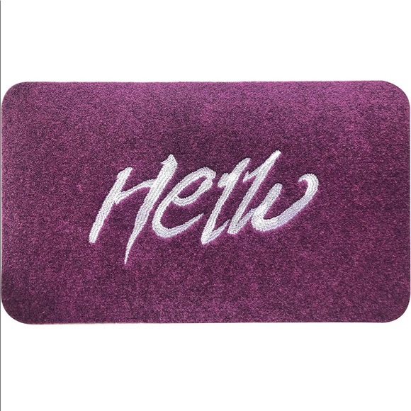 Hello purple doormat - Picture 2 of 4